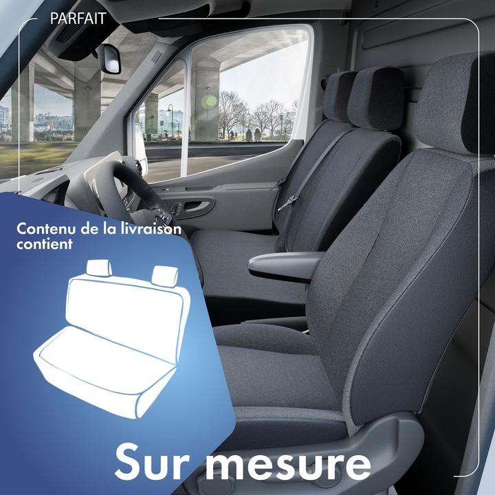 Immagine prodotto Walser Coprisedili per VW T6 doppia panca posteriore in poliestere BJ 07/2015 oggi