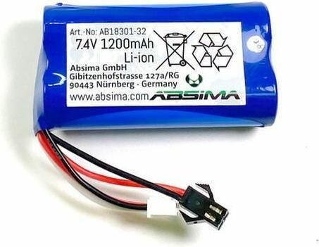 Immagine prodotto Absima Pacco batteria Li-on (7,4 1200mAh) (7.40 V, 1200 mAh)