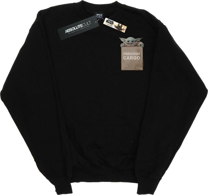 Star Wars The Mandalorian Precious Cargo Faux Pocket Sweatshirt