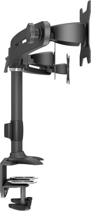 Actual product image Multibrackets Monitor holder 3-fold,up to 24" metal, black (Table, 24")
