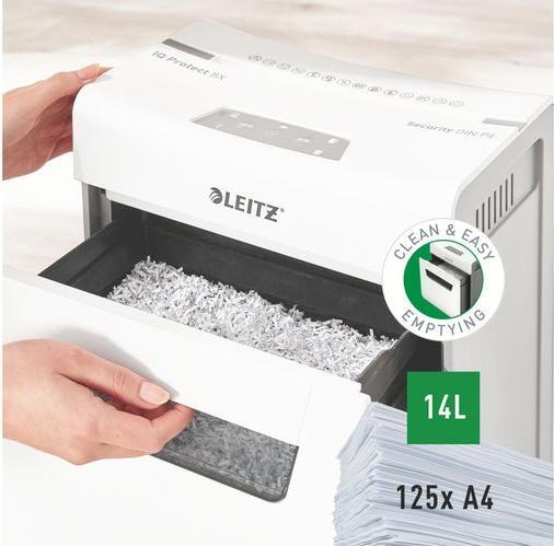 Image du produit Leitz IQ 8X PROTECT PREMIUM - Déchiqueteuse (Coupe de particules)