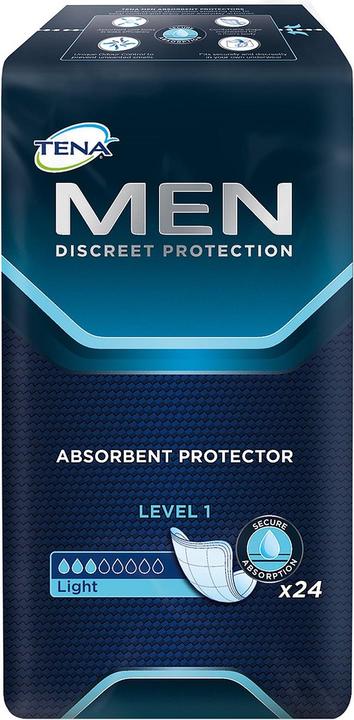 Actual product image Tena MEN pads for bladder incontinence level 1 (24 x, Regular)