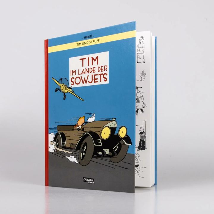 Image du produit Tim und Struppi 1: Tim im Lande der Sowjets - farbige Ausgabe (Allemand, Hergé, 2023)