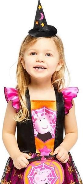 Produktbild Amscan Kinderkostüm Peppa Pig Orangenes Kleid Alter 2-3 J (98)