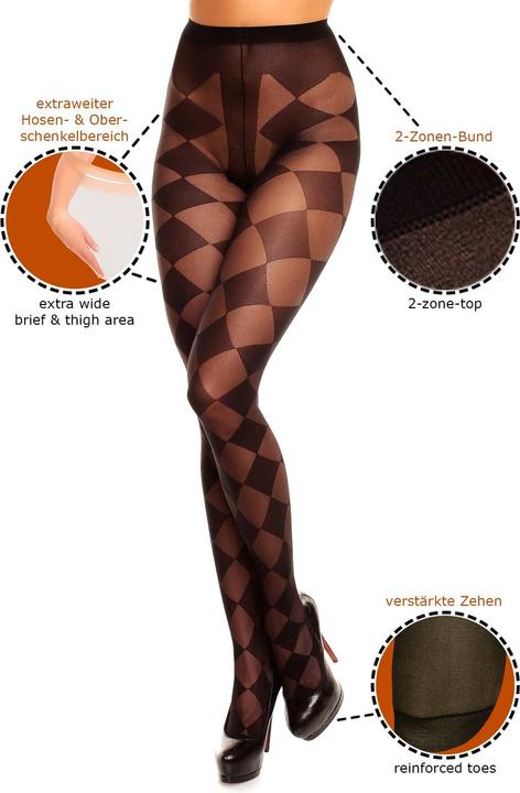 Immagine prodotto Glamory Diamond 20 Collant, colore nero, taglia 40-42 (20 DEN, 40 - 42)