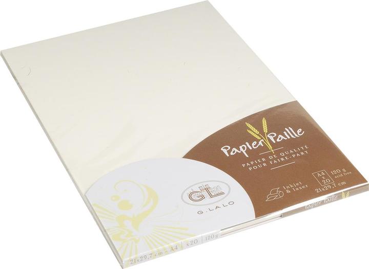 Image du produit G. Lalo Karten & Blätter (120 g/m², 20 x, A4)