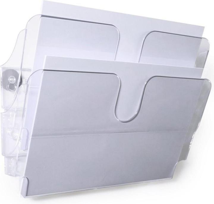 Produktbild Durable Flexiplus 1709022400 Wand-Prospekthalter Durchsichtig Anzahl der Fächer (210 x 297 mm)