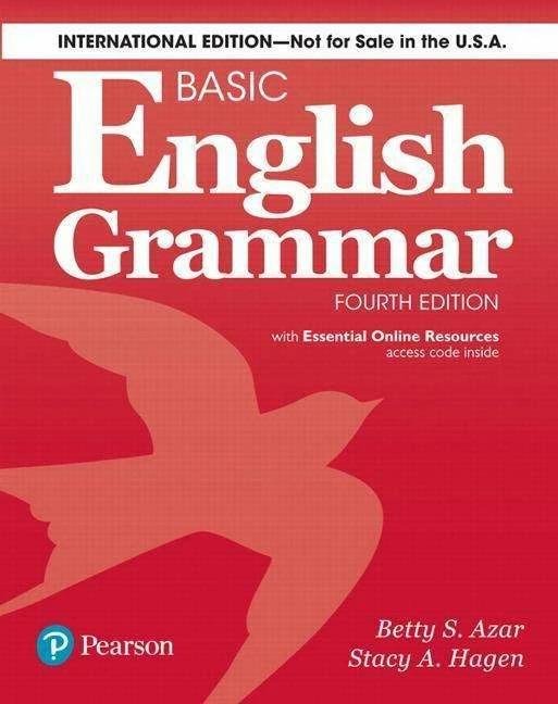Actual product image Azar Grammar Basic English Grammar 4th edition (new) Student Book with Essential Online Re (English, Stacy Hagen, Betty Azar, 2017)