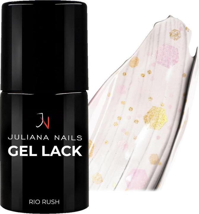 Actual product image Juliana Nails Gel Lack Rio Rush (Rio Rush, UV gel varnish)