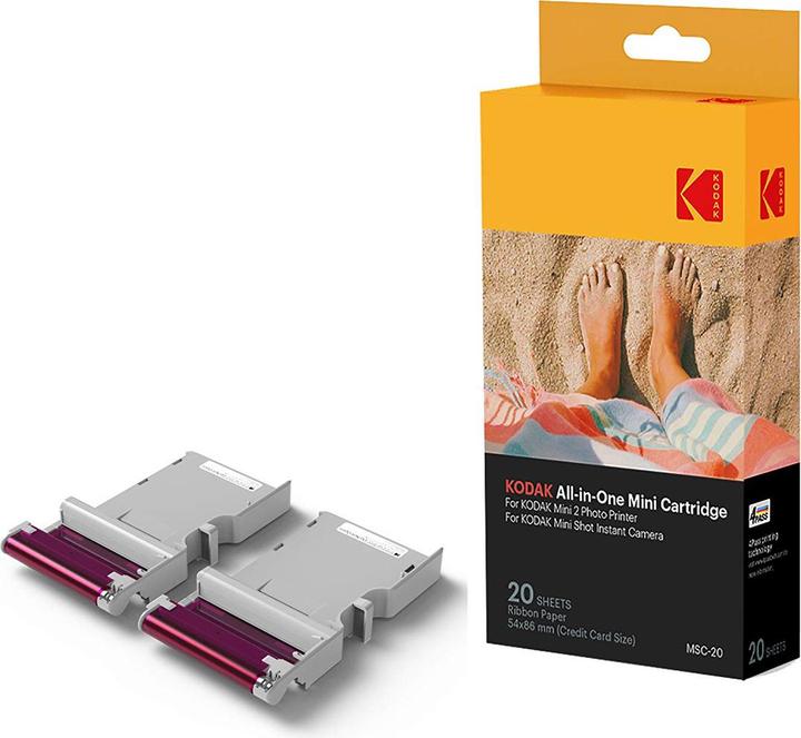 Actual product image Kodak Cartridge MSC-20, 20 photos, For P210-C210 and Mini Shot (20 x)