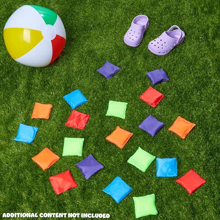 Produktbild KreativeKraft 20er-Set bunte Cornhole Säckchen