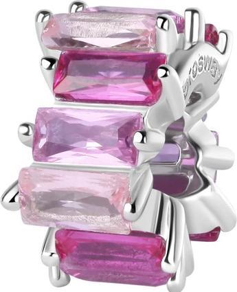 Brosway Fashion silver pendant Fancy Vibrant Pink FVP03 (Silber 925)