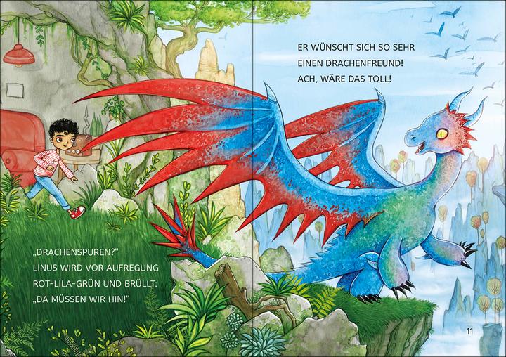 Produktbild Leselöwen 1. Klasse - Drachenfreund gesucht! (Deutsch, Stütze & Vorbach, Leonie Daub, 2022)