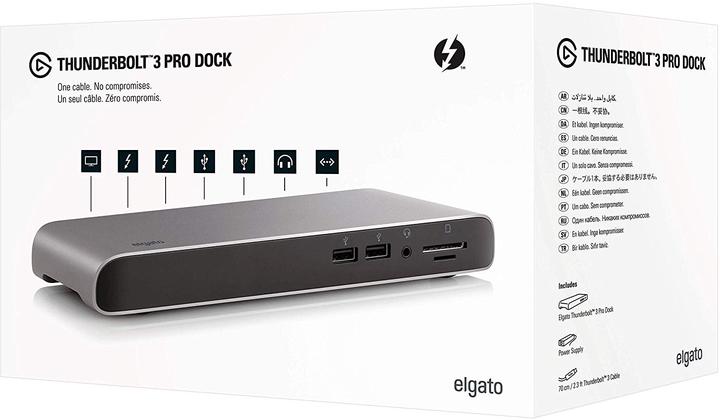 Produktbild Elgato Pro Dock (USB-A, USB-C, Thunderbolt, 10 Ports)