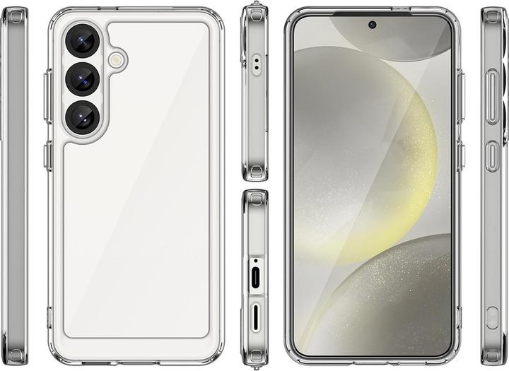 Produktbild Hurtel Outer Space Case mit Gelrahmen für Samsung Galaxy M16 5G - Transparent (Samsung Galaxy A16 5G)