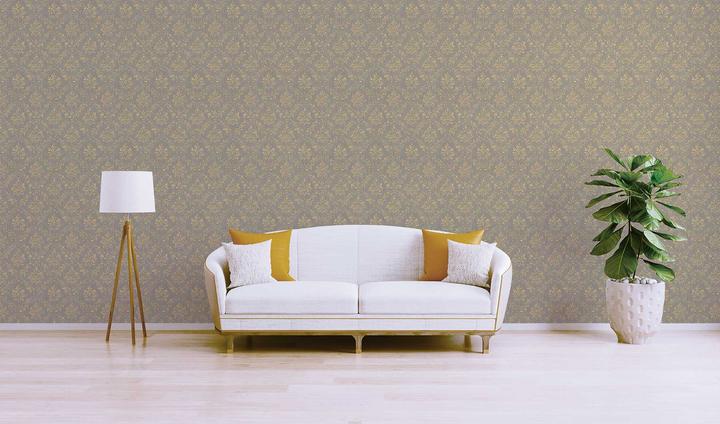 Produktbild Tadessi Barock Gioele M1-No.2192 | Gold | Ornament | Klassik | Barocktapete (53.5 x 600.5 cm)