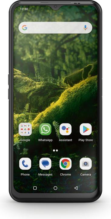 Emporia ME6 (5G) avec bouton de panique (128 Go, Noir, 6.58", SIM simple, 50 Mpx, 5G)