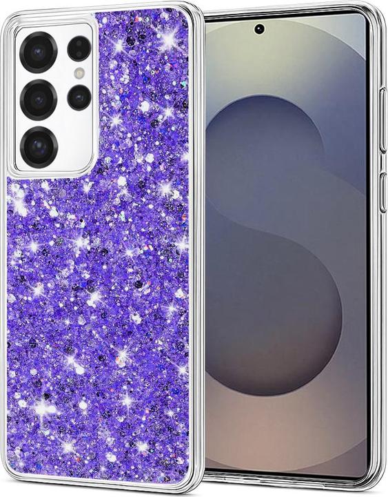 Image du produit Techsuit - Sparkly Glitter - Samsung Galaxy S25 Ultra - Purple (Samsung Galaxy S25 Ultra)