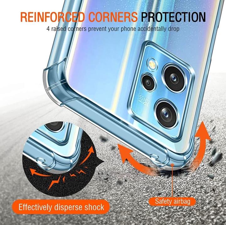 Productafbeelding Screenguard OnePlus North CE 2 Lite 5G Case Kristal Zachte Airbag Bumper (OnePlus North CE 2 Lite 5G)