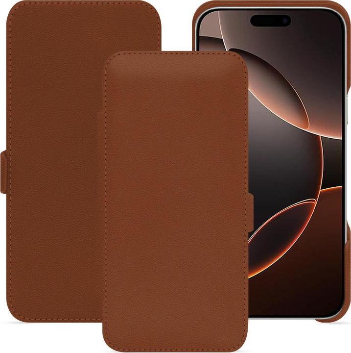Image du produit Noreve Coque en cuir à rabat horizontal (Apple iPhone 16 Pro)
