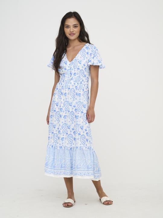 Actual product image Only Onlmarianne Life S/S Midi Dress Wvn (S)