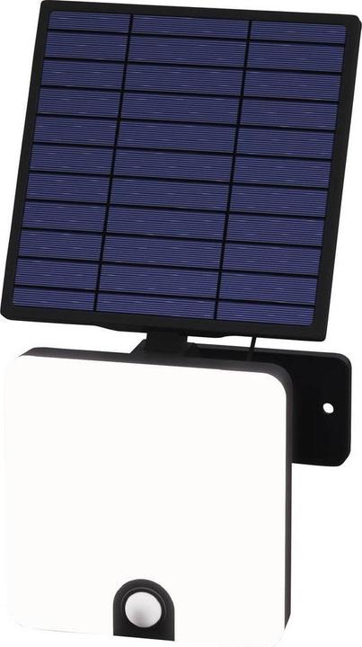 Actual product image Müller Licht Müller-Licht Solata 21600068 LED-Aussenstrahler, Solar-Aussenwandleuchte 12 W Kal (800 lm, IP44)