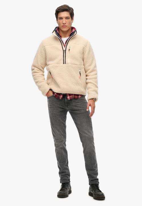 Immagine prodotto Superdry Outdoor Fleecejacke mit halbem Reissverschluss (XXL)