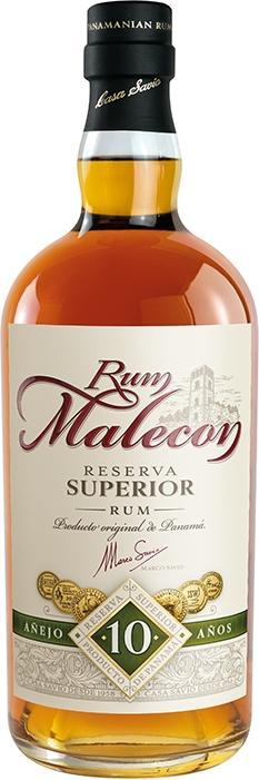 Image du produit Malecon Rhum 10 ans d'âge du Panama
