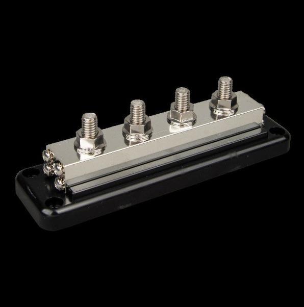 Produktbild Victron Energy Sammelschiene 600A 4P M10 + cover (Verteiler)