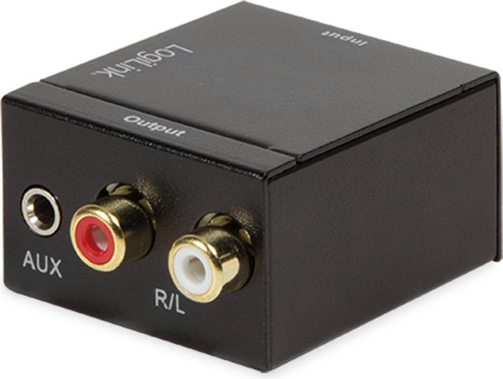 LogiLink Koaxial und Toslink Adapter (Digital -> Analog)