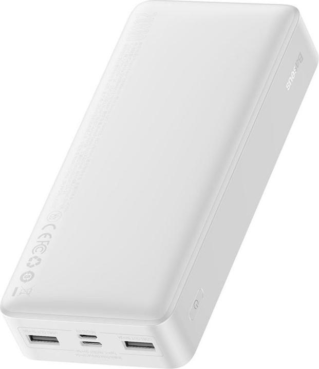 Image du produit Baseus Banque d'alimentation Bipow 20000mAh, 15W (blanc) (20000 mAh, 15 W, 74 Wh)