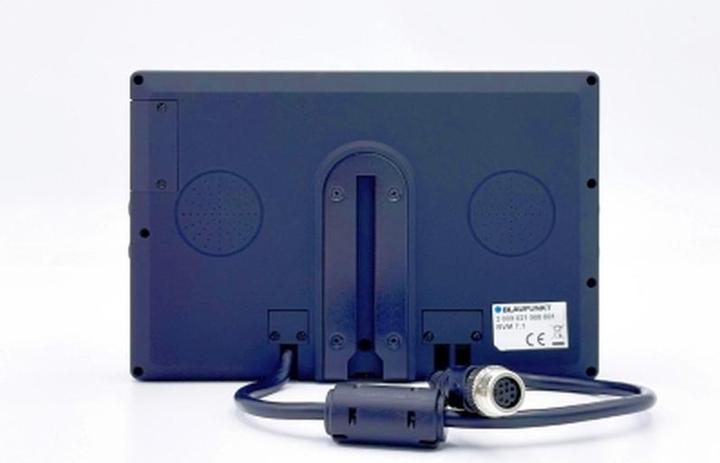 Actual product image Blaupunkt RVM 7.1 monitor for 2 rear view cameras