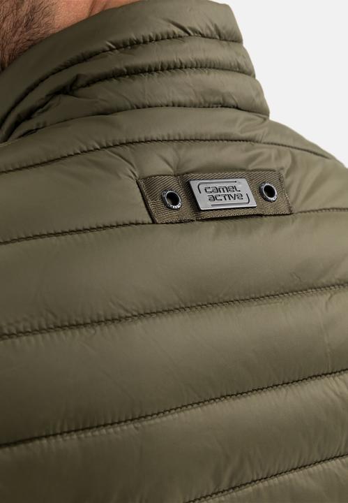 Actual product image Camel Active Quilted waistcoat with horizontal quilting in recycled polyester (60)