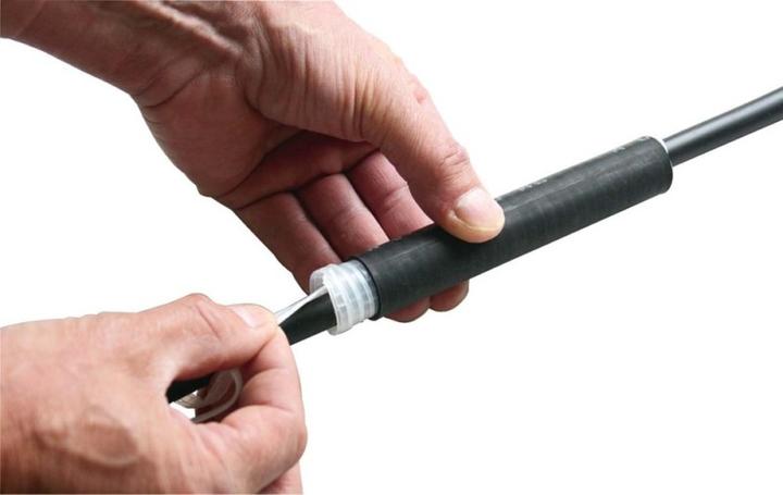 Image du produit 3M Allemagne Gaine thermorétractable à froid EPDM 17,5-35,1 mm, L305mm 8427.12 Version à paroi (10 x)