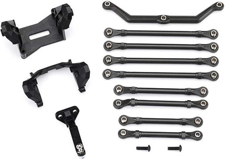 Immagine prodotto Traxxas Set di leveraggi della sospensione Kit di sollevamento a braccio lungo completo TRX-4M e High Trail