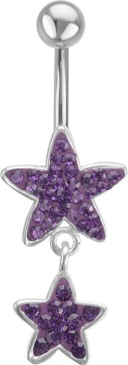 Image du produit Bijouteria Piercing nombril (Acier chirurgical 316L, Cristallin)
