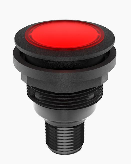 Image du produit Schlegel SSWN C010 SSWN C010 - Voyant lumineux avec connecteur M12 4 pôles Fléau