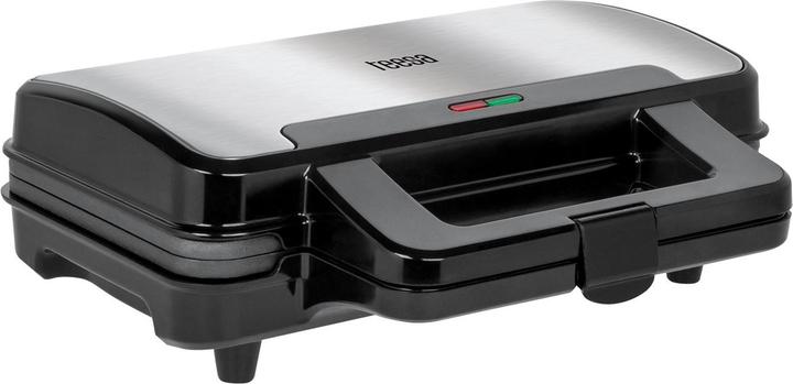 Teesa Tosti-ijzer 2 grote 1000W Teflon wafels