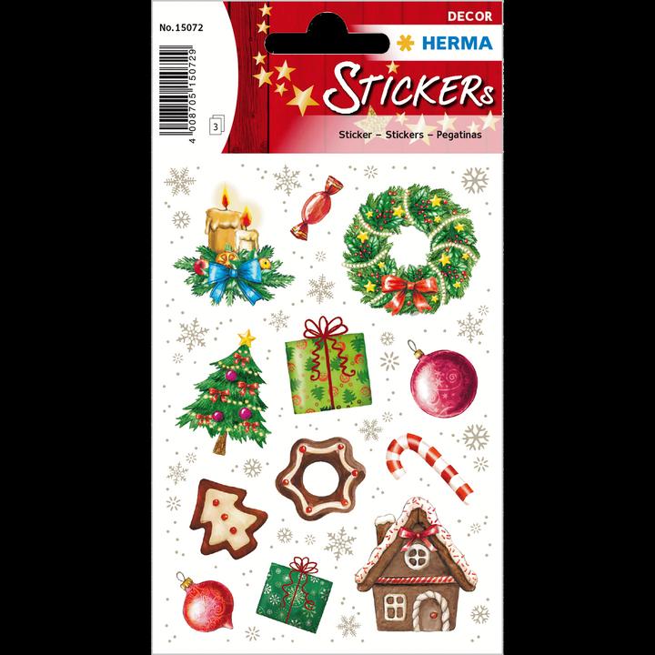 Produktbild HERMA Sticker Weihnachten