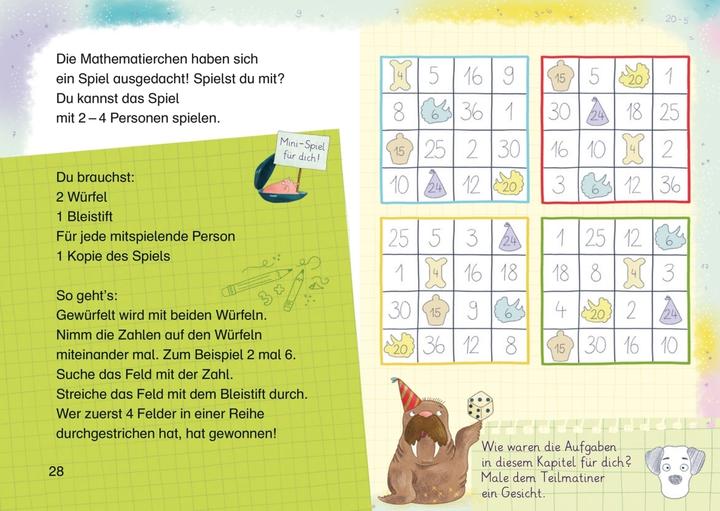 Produktbild Die Mathematierchen. Teilmatiner auf Dino-Jagd (Deutsch, Sandy Thissen, Jule Ambach, 2023)
