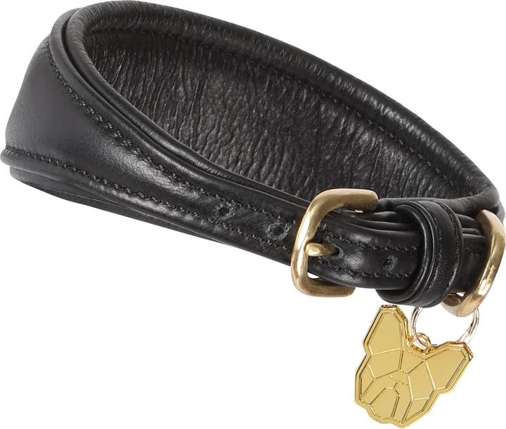Produktbild Digby & Fox Hundehalsband Windhunde Leder Wattiert (25, 27, 28, Hund)