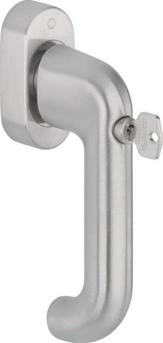 Hoppe Fenstergriff Paris E038S/UD9056 Edelstahl 32-42 mm F69/matt