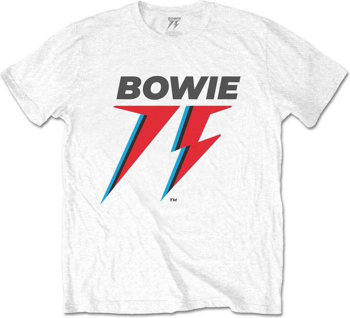 Actual product image David Bowie 75th Logo ( (XXL)