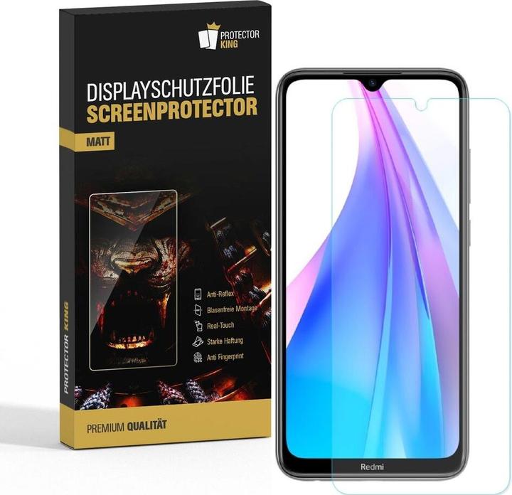 Produktbild Protectorking 6x Premium Displayschutzfolie Matt Entspiegelt (6 Stück, Xiaomi Redmi Note 8 Pro)