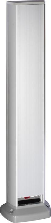 Produktbild Schneider Electric SE 5868321 BodensÃ¤ule 1-seitig leer mit StandfuÃ Aluminium weiÃ RAL9010 Typ:POS-