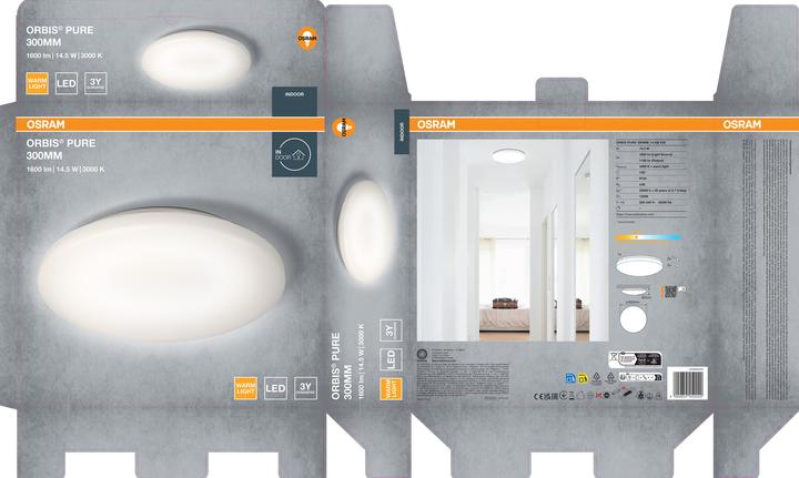 Actual product image Osram ORBIS® Pure 300mm 14.5W (1100 lm)