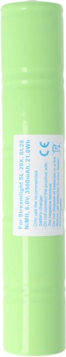 Actual product image AccuCell Rechargeable battery Streamlight SL-20X Rechargeable battery, SL20, IMT-3500D