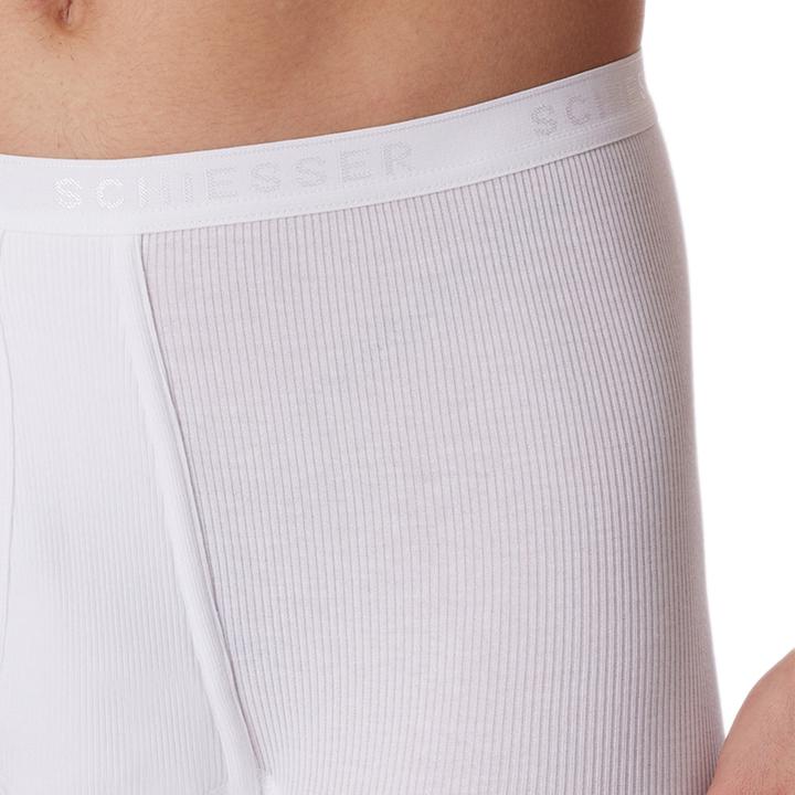 Produktbild Schiesser 2er Pack Original Classics Doppelripp Unterhose kurz (L, 2er Pack)