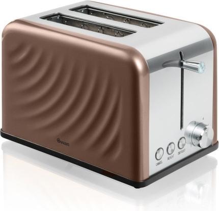 Actual product image Swan Toster TWIST TOSTER COPPER ST19010TWN