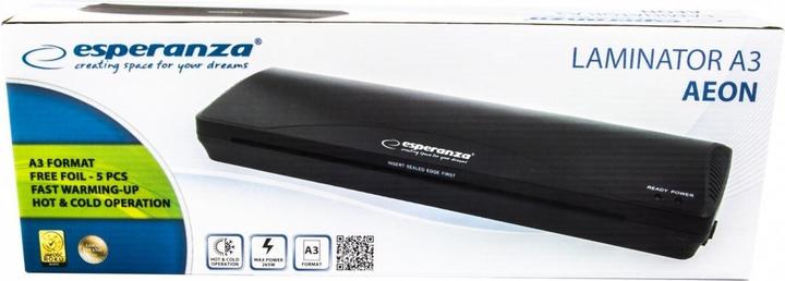 Image du produit Esperanza EFL003 Laminateur froid/chaud /min (80 - 125 µm, A4, A3)